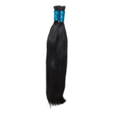 Cabelo Humano Liso Natural 55cm - 50g Imediato Cor Castanho