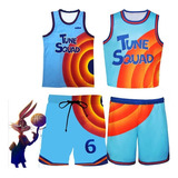 Camiseta Corta Space Jam Jersey James #6 Tune Conjunto Depo