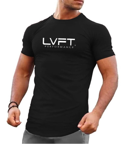 Playera Deportiva Slim Fit Elástica Correr Gym Lvpe 316 Rw