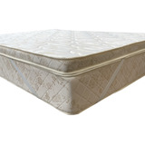 Pillow Top Desmontable Alta Densidad Para Colchon 140x190x7