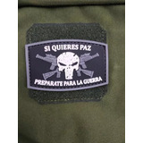Parches Insignia Pvc Calavera Punisher Tactico Militar M14