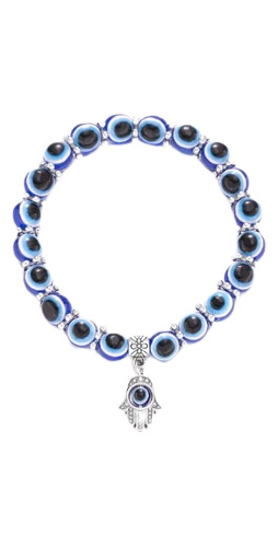 Pulsera Amuleto Ojo Turco, Mano De Fatima