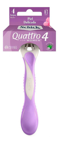 Maquina Schick Quattro For Women Piel Sensible