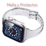 Combo Para Apple Watch, Malla Y Protector. Exclusivo!