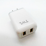 Cargador Original Twl De Carga Rapida 2.4a Doble Puerto Usb 