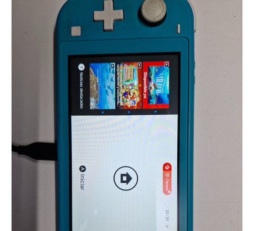 Nintendo Switch Switch Lite Color Turquesa. Excelente Estado