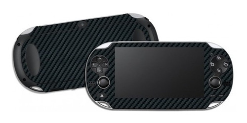 Skin Adesivo Fibra Carbono Película Para Ps Vita