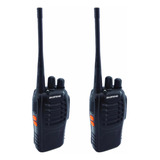 Set X2 Radio Handy Portatil Recargable Baofeng Mod. Bf-888s