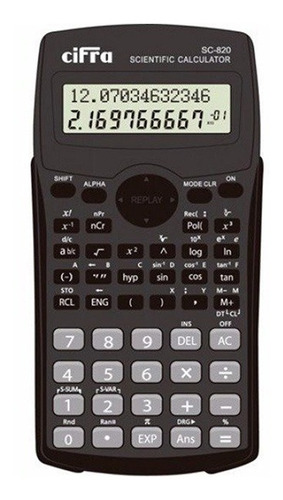 Calculadora Cifra Cientifica Sc-820