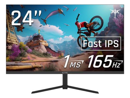 Ktc Monitor De Juegos De 24 Pulgadas Fhd P Fast Ips 165hz, .