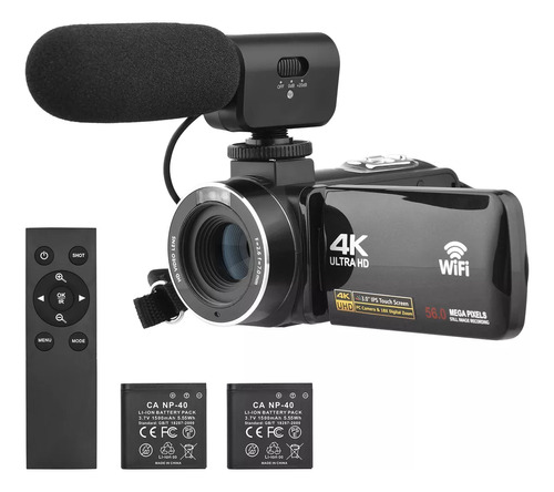 Cámara De Vídeo Digital 56mp 18x Wifi 4k