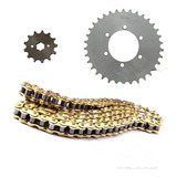 Kit Arrastre Corona Sprocket Cadena 250z 250sz Cadena Dorada