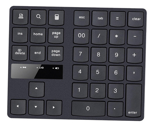 Teclas Numéricas Inalámbricas De 35 Número De Numérico Color Del Teclado Fix