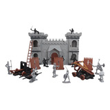 Brinquedos De Soldado De Cavaleiro Medieval Em Miniatura Com