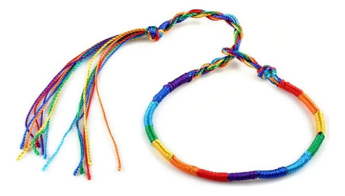 Pulsera Pride, Gay, Queer, Lgbt, Arcoíris (1pza)