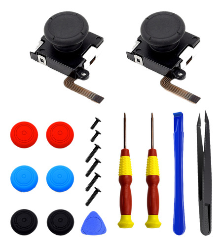 Kit De Repuesto Para El Pulgar Analógico Joycon Joystick 3d,