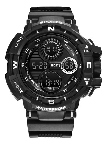 Reloj Digital Deportivo Led Watch Impermeable Alarma Cronom