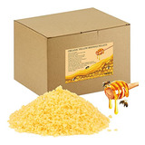 Beeswax Pellets 5lb(80 Oz),100% Yellow Organic Bees Wax...