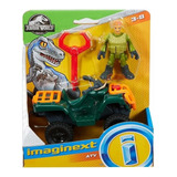 Genial Set De Jurassic World Cuatrimoto Atv Imaginext