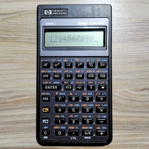 Calculadora Científica Programável Hp 32sii Hp32sii