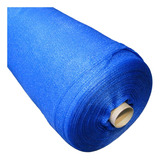 Malla Sombra Lisa 80% De 2,1 × 100 M Color Azul