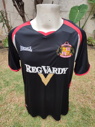 Jersey Sunderland Retro Lonsdale Negra Talla M