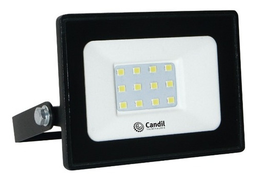 Reflector Led Candil 10w Neutra Aluminio Apto Intemperie 