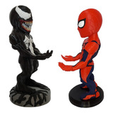 Soporte Hombre Araña Y Venom Joystick Y Celular Ps4 Xbox