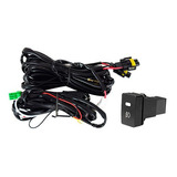 Kit Cableado Ramal Instalacion Neblineros H11 + Boton Toyota