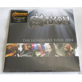 Saxon The Lionheart Tour 2004 2 Lp Gold Unleashed Solid Dogs