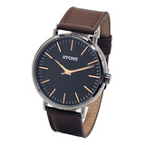 Reloj Pulsera Hombre Stone Garantia Oficial Papa Sto1145