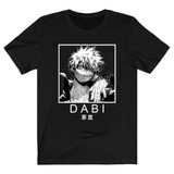Camiseta Boku No Hero Dabi Cremation Anime
