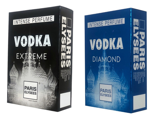 Kit 1 Perfume Importado Vodka Diamond + Vodka Extreme