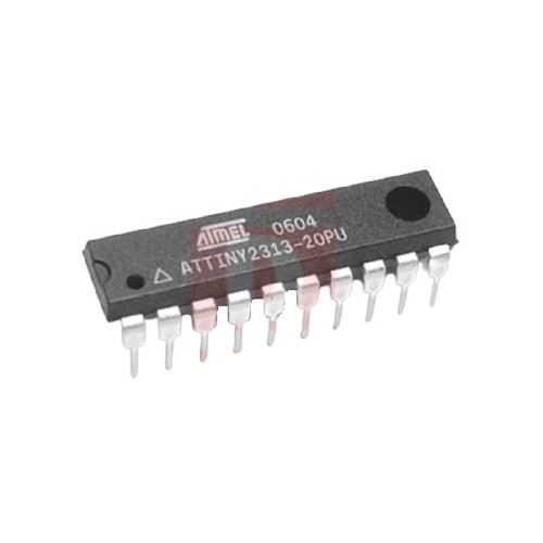 Attiny2313-20pu 8bit Avr Mcu 20mhz 2kb 128b Flash Pack X 5