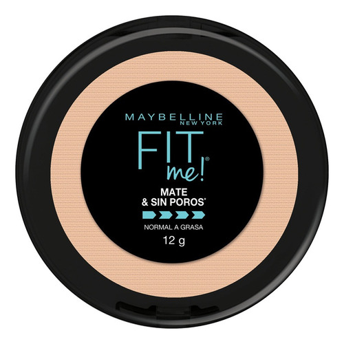 Polvo Compacto Maybelline Fit Me Mate & Sin Poros 12g