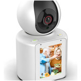 Câmera Wi-fi 4mp Monitor Idosos E Crianças Com Vídeochamada!