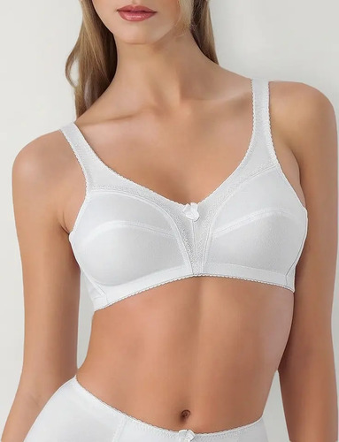Brasier Sin Varilla Algodón Busto Medio Y Pesado Yoliss 702a