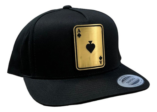 Gorra As Baraja Oro Placa Gold Yupoong Original