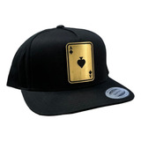 Gorra As Baraja Oro Placa Gold Yupoong Original