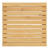 Kit 2 Pç Deck Madeira 50x50cm Estrado Pallet Piso