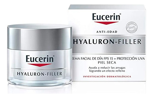 Crema De Dia Eucerin Hyaluron-filler Fps15 Anti-arrugas 50ml