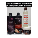 Keratina Kera Fruit Cocoa 4prod - g a $26