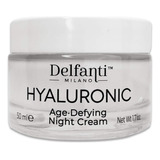 Delfanti Milano  Crema De Noche Hialurnica Para La Edad  Hid