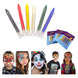 Maquillaje Artístico Blister X 6 Colores Crayon Paint Face