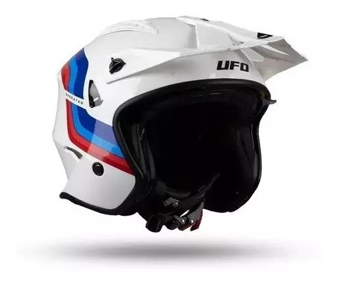 Casco Abierto Ufo Medio Visor He 147 En Tiendamoto