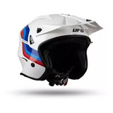 Casco Abierto Ufo Medio Visor He 147 En Tiendamoto