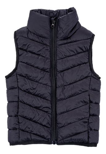 Colete Térmico Puffer Juvenil Preto Everly