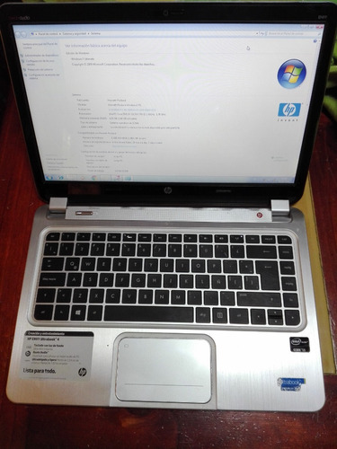 Hp Envy 4-1150la Core I5-3317u 1.7 Ghz Ssd 32gb 6gb Ram 