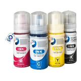 Tinta Para Sublimar Color Make  Inkpack Kit 4 Colores 70ml