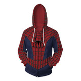 Halloween Marvel Spider-man Superhéroe Cosplay Chaqueta Suda